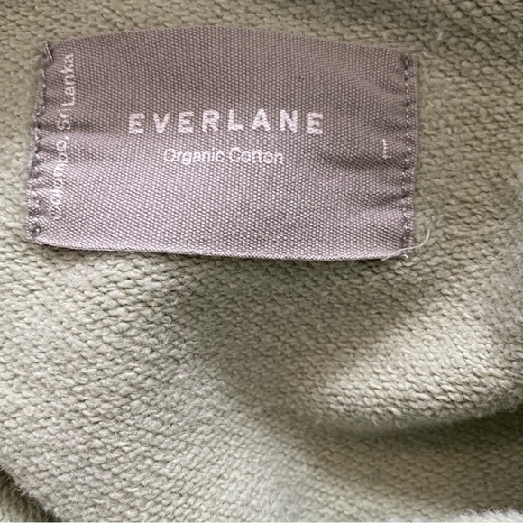 Everlane Mint Green Oversized Sweatshirt Dress - Picture 4 of 6
